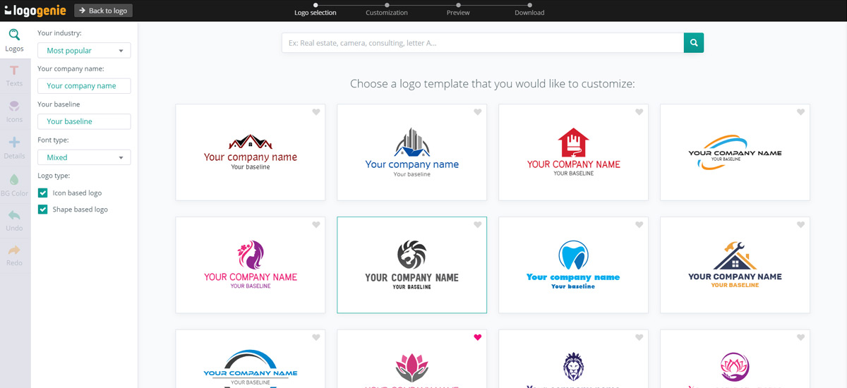 How to use our logo maker